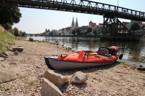 Das Advanced Elements Expedition Kajak in Regensburg